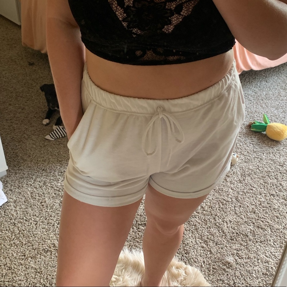 White shorts